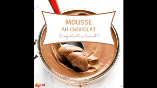 Mousse au chocolat au lait concentré sucré [upl. by Leon89]