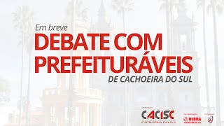 Debate dos prefeituráveis Cachoeira do Sul 2024 [upl. by Westerfield]