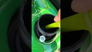 Alkylate Fuel in John Deere Mower 🤩 AspenfuelTV [upl. by Acirehs]