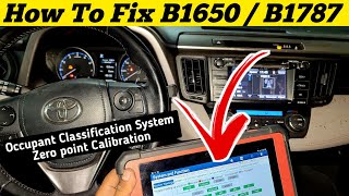 How To Fix B1650  B1787  Zero point Calibration with Complete guide 💯 [upl. by Selym519]