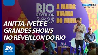 Réveillon do Rio 2025 Espetáculo de Fogos e grandes shows [upl. by Osugi678]