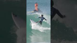 Kanoa Igarashi blowing tail at jbay shorts [upl. by Keir]