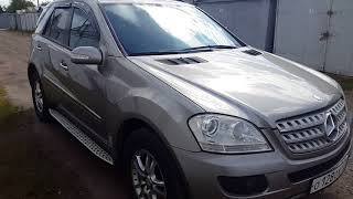 Mercedes ML 320 W 164 дизель Отзыв владельца Алекс [upl. by Padegs]