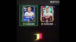 KDB x Kroos☠️ eafc25 fifa eafc24 eafcmobile fifamobile fifa shorts [upl. by Brody]