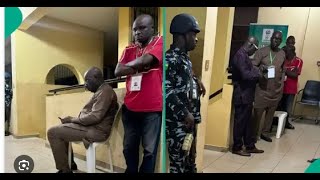 Governor Obaseki Chased Out Of INEC Office  APC Member Caught Writing Election Result [upl. by Elsey834]