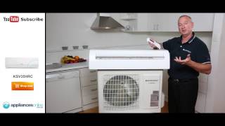 Kelvinator KSV35HRC air conditioning unit reviewed by expert  Appliances Online [upl. by Noret]