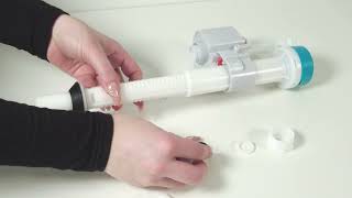 Caroma Maintenance How to Replace the A1280 Inlet Valve on a 2 Piece Toilet [upl. by Evangelist]