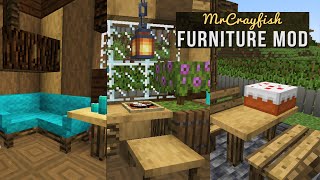 MrCrayfishs Furniture Minecraft Mod Showcase 1181 [upl. by Eleumas]