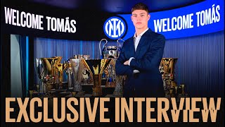 TOMAS PALACIOS  INTERVISTA ESCLUSIVA 🎙️⚫🔵 WelcomeTomas [upl. by Adaurd]