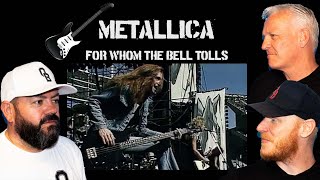 Metallica  For Whom the Bell Tolls Live REACTION  OFFICE BLOKES REACT [upl. by Boyse]