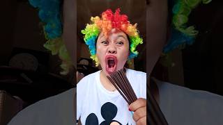 Asmr Mukbang Mie lidi😅 shorts viral funny asmr mukbang prank lucu ฝากติดตาม trending [upl. by Lekar]