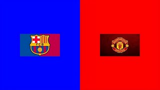 Insane FIFA Battle Barcelona vs Manchester United [upl. by Ardnola]