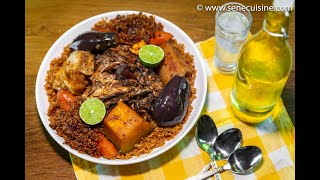 Thiebou dieune  Riz au poisson rouge  recette sénégalaise [upl. by Lucinda]