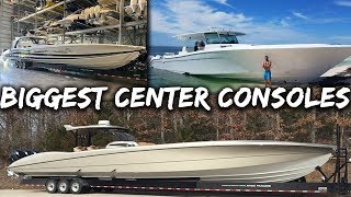 TOP 3 Biggest Center Console Yachts in the WORLD [upl. by Rayner]