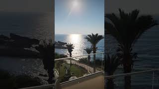 Queens Bay hotel Paphos Cyprus Holidays  Cyprus Paradise sunset cyprus travel paphos [upl. by Arze462]