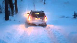 Volvo XC70 24T awd winter [upl. by Ydna]