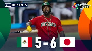 México 56 Japón  HIGHLIGHTS  WBC en FOX  Semifinales  20 de marzo [upl. by Branham]