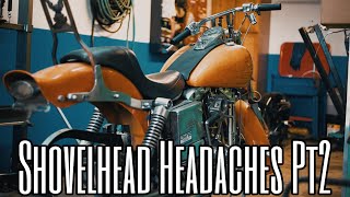 Shovelhead or Troublehead Fixing up a 1970s Harley Davidson Pt 2 [upl. by Ettesel]