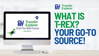 Introducing CUNY Transfer Explorer TRex [upl. by Acisseg]