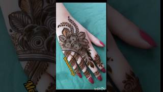 Unique simple and stylish finger mehndi design ❤ 🥰 mehndi shortvideo song trending instagram [upl. by Gnoix697]