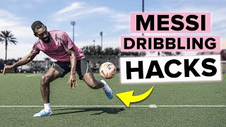 Learn easy dribbling hacks that Messi uses all the time [upl. by Larimor]