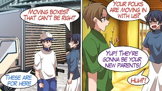 Manga Dub I Live With My Husband at My Dads House After My Dads Funeral My InLaws… RomCom [upl. by Norehs397]