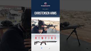 Showcasing the Christensen Arms 22 Rimfire Part 3  Modern Precision Rifle From SHOT Show 2024 [upl. by Yrolam]