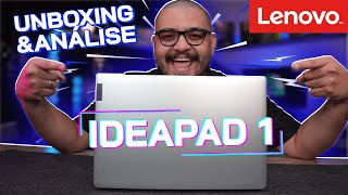 LENOVO IDEAPAD 1 Ryzen 57520U o MELHOR notebook CUSTO BENEFICIO UNBOXING e ANÁLISE [upl. by Aihsetan823]