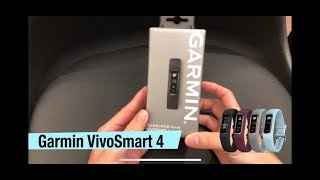 【開箱】Garmin VivoSmart4 Unboxing 開箱評測 [upl. by Enitsugua585]