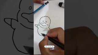 Menggambar karakter pekkledrawing drawingtutorial viralvideo [upl. by Dennet]