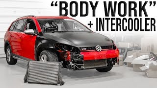 Intercooler Upgrade and quotBody Workquot  Project Alltrack [upl. by Savill]