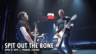 Metallica Spit Out the Bone Prague Czechia  April 2 2018 [upl. by Ahtekal]