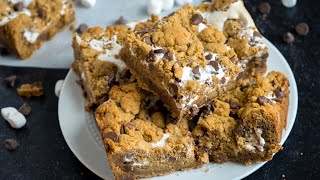 Fluffernutter Chocolate Chip Cookie Bars [upl. by Myra]