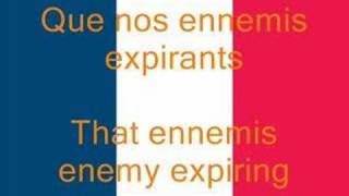 La Marseillaise French National Anthem FrEn [upl. by Berman]