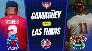 Camagüey vs Las Tunas 5to juego Serie Nacional [upl. by Jaehne]