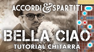 BELLA CIAO Tutorial Chitarra [upl. by Aratal344]