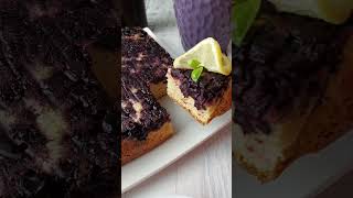 When blackcurrants meet olive oil and sour cream in a cake magic happens Tasty Blackcurrant cake [upl. by Marcellus871]