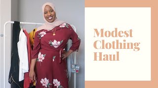 MODANISA  VEILED COLLECTION NOMINALX  ANNAH HARIRI CLOTHING HAUL  SIMPLY HEBA [upl. by Myna695]