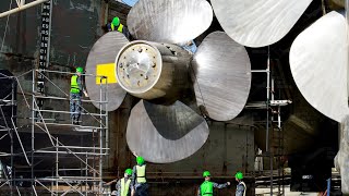 Repairing US Largest 13 Billion  Aircraft Carrier After Deployment [upl. by Nob]