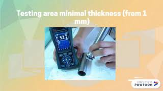 Unique device  Combined UCI ultrasonic and Leeb Hardness Tester NOVOTEST TUD3 [upl. by Eralc]