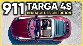 NEW Porsche 911 Targa 4S Heritage Design Edition 2021 review is it really worth £136000 [upl. by Ahab400]