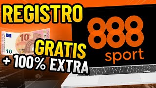 Registro en 888sport  Abrir cuenta y depositar con BIZUM [upl. by Notled934]