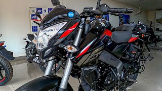 2023 Bajaj Pulsar NS160 Dual ABS BS7 Details Review  On Road Price New features amp Exhaust Sound [upl. by Odlareg]