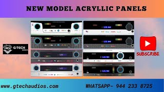 NEW MODELS AMPLIFIER ACRYLIC PANELS [upl. by Enneite]