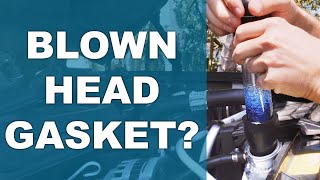 How to test your engine for a head gasket leak with a block test from Harbor Freight [upl. by Nagaek]