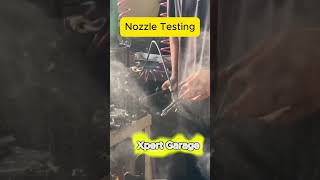 Diesel Injector Pressure Testing dieselinjector injectorworkshop mechanical foryouXpert Garage [upl. by Ybab]