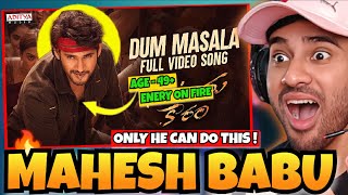 Dum Masala Full Video Song  REACTION  Guntur Kaaram Songs  Mahesh Babu  Trivikram  Thaman S [upl. by Celestine]