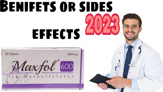 Maxfol 400mg tablet  L methylfolate How to use in pregnancy  dose side effect complete guidance [upl. by Odareg]