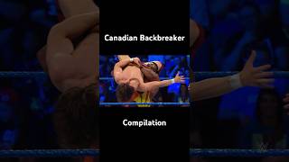 WWE Canadian Backbreaker compilation [upl. by Eelasor]