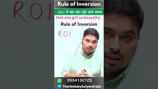 Inversion rule in English Grammar satyendrasir satyendratiwari englishgrammar ruleofinversion [upl. by Asilak461]